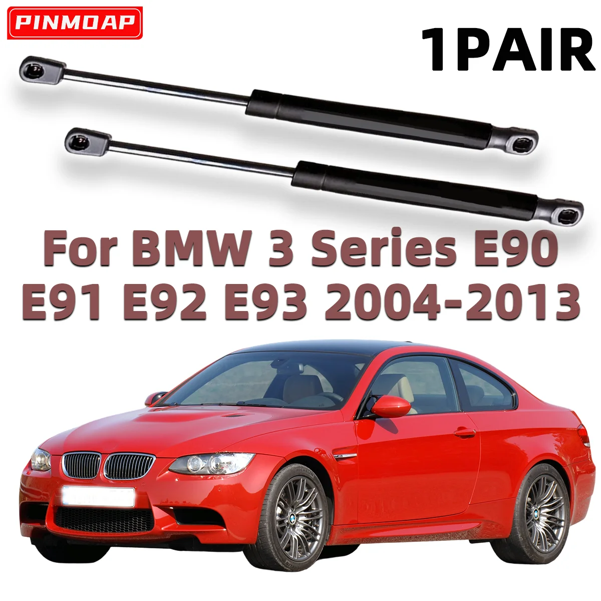 Front Hood Gas Struts Spring Bar Support Rod For BMW 3 Series E90 E91 E92 E93 2004-2013 OE 51237060550 Hood Lift Support Rod
Front Hood Gas Struts Spring Bar Support Rod For BMW 3 Series E90 E91 E92 E93 2004-2013 OE 51237060550 Hood Lift Support Rod