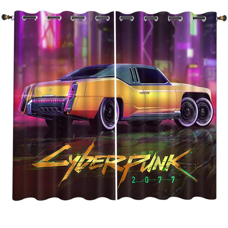 2 Panel Cyberpunk Car Curtains for Bedroom Living Room Floor-to-ceiling Window Kitchen Blinds Curtain Size can be customized
2 Panel Cyberpunk Car Curtains for Bedroom Living Room Floor-to-ceiling Window Kitchen Blinds Curtain Size can be customized