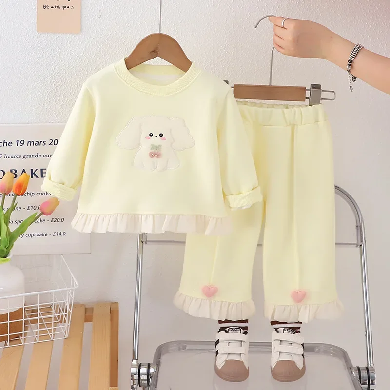 New Spring Autumn Baby Clothes Children Girls Casual Cute Long Sleeved T-Shirt Pants 2Pcs/Sets Infant Outfits Kids Tracksuits
New Spring Autumn Baby Clothes Children Girls Casual Cute Long Sleeved T-Shirt Pants 2Pcs/Sets Infant Outfits Kids Tracksuits