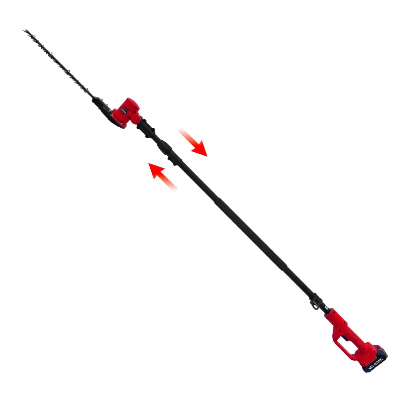 Садовые инструменты мощностью 500 Вт, электрический беспроводной аккумулятор 2 в 1, телескопический триммер для живой изгороди 
Садовые инструменты мощностью 500 Вт, электрический беспроводной аккумулятор 2 в 1, телескопический триммер для живой изгороди