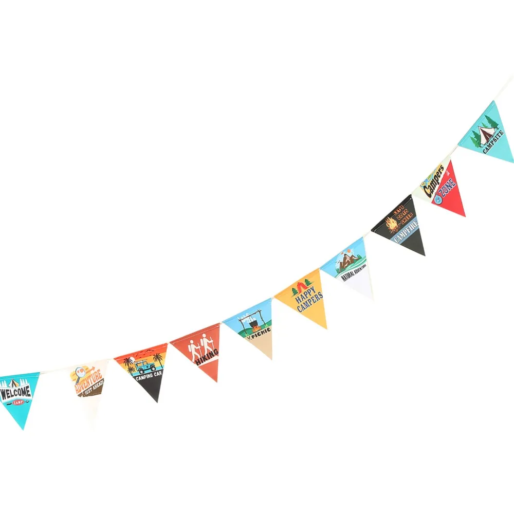 10Pcs/Set Durable 3 Meter Camping String Flag 10 Pieces Set Polyester-cotton Fabric Pennant Banner Pennant Decor Outdoor Events
10Pcs/Set Durable 3 Meter Camping String Flag 10 Pieces Set Polyester-cotton Fabric Pennant Banner Pennant Decor Outdoor Events