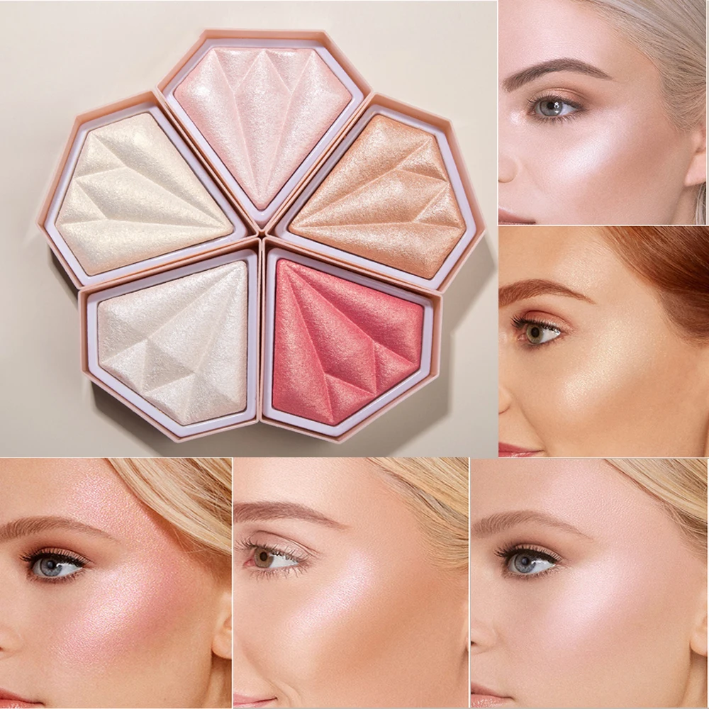 5 Colors New Highlighter Palette Makeup Face Contour Powder Bronzer Make Up Blusher Professional Brighten Palette Cosmetics
5 Colors New Highlighter Palette Makeup Face Contour Powder Bronzer Make Up Blusher Professional Brighten Palette Cosmetics