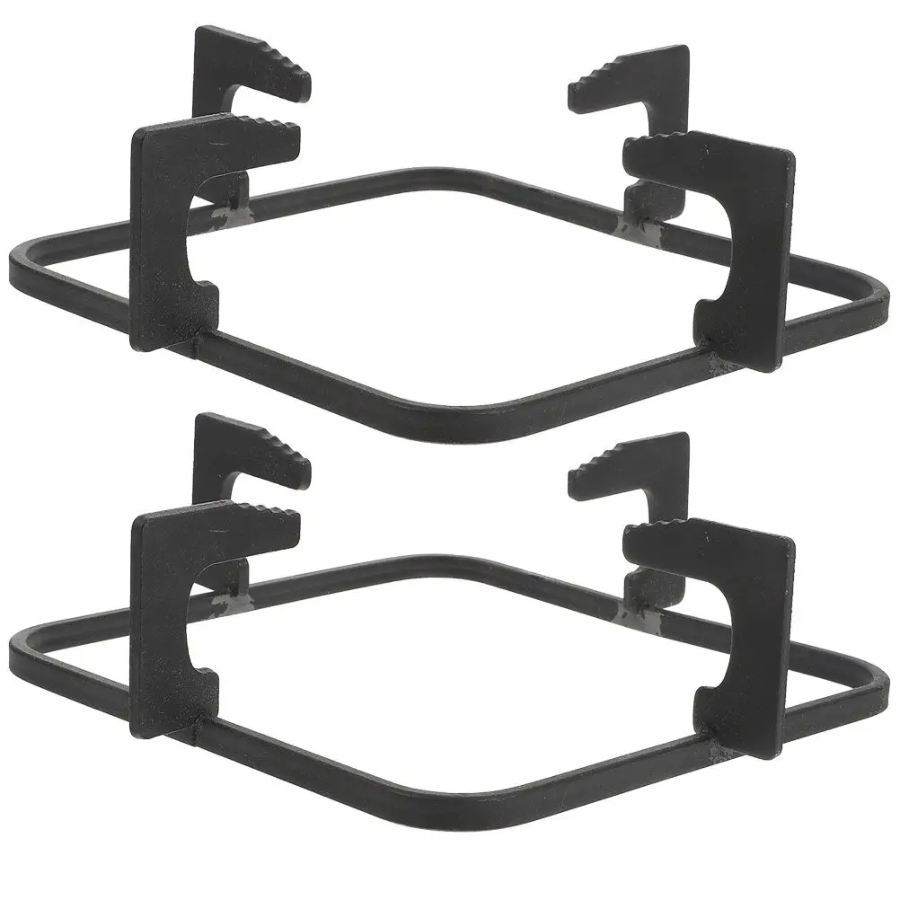 2Pcs Sturdy Cast Iron Stove Rack for Gas Cooker Wok Support Stand High Temp Resistant Oil Proof Easy Clean Anti-Slip Kitchen
2Pcs Sturdy Cast Iron Stove Rack for Gas Cooker Wok Support Stand High Temp Resistant Oil Proof Easy Clean Anti-Slip Kitchen