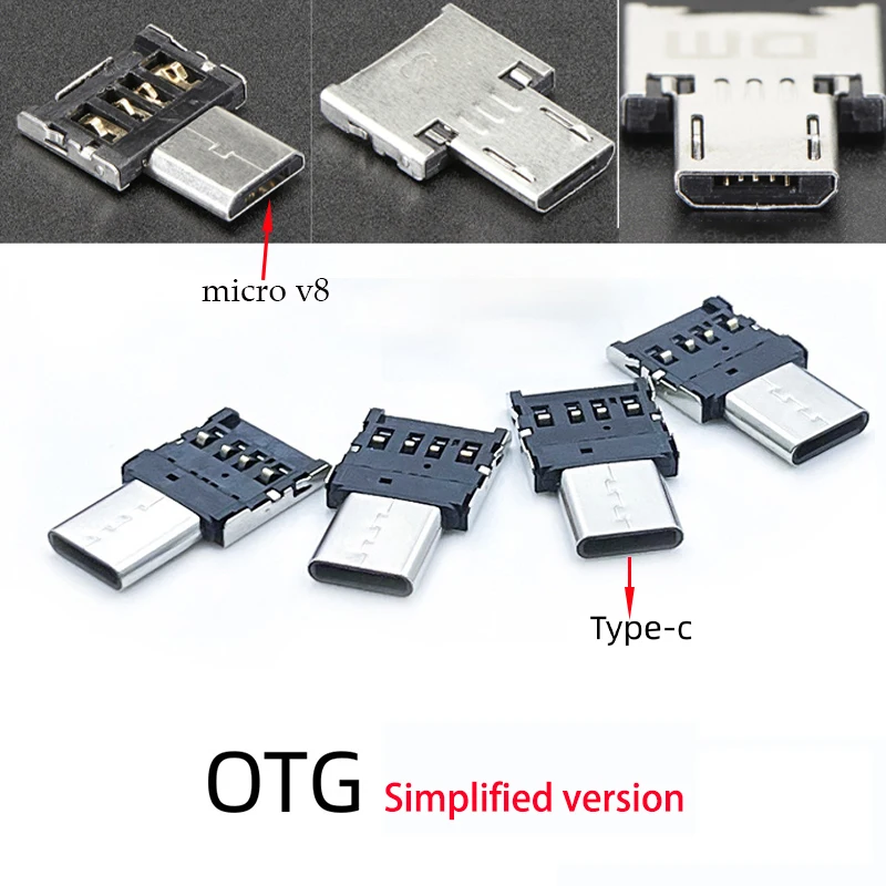 1-10PCS OTG Micro USB Type C Adapter USB-C Male to USB 2.0 Female Data Connector for Macbook Samsung Xiaomi Huawei Android Phone
1-10PCS OTG Micro USB Type C Adapter USB-C Male to USB 2.0 Female Data Connector for Macbook Samsung Xiaomi Huawei Android Phone