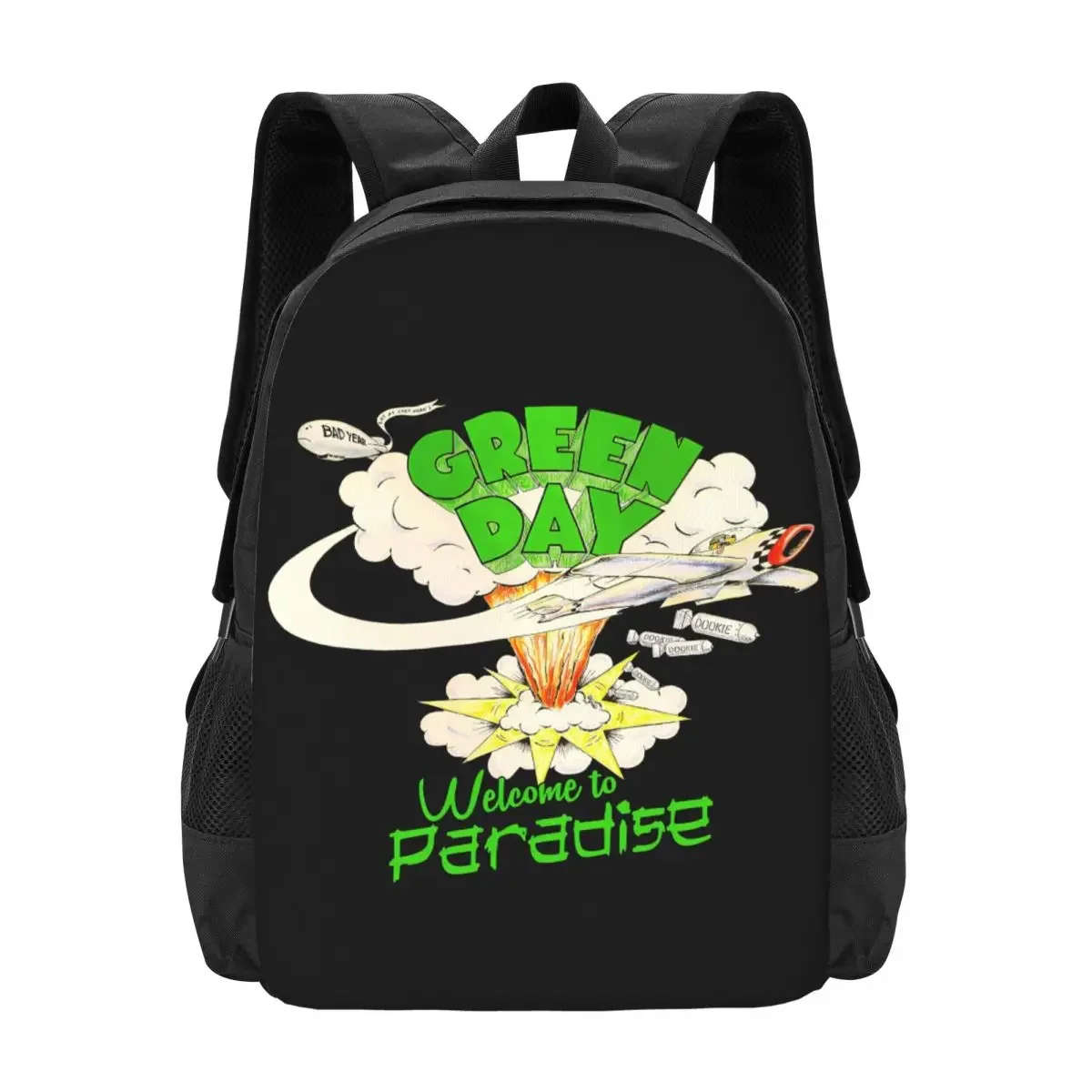 Green Day Travel Laptop Backpack, Business College School Computer Bag Gift for Men & Women
Green Day Travel Laptop Backpack, Business College School Computer Bag Gift for Men & Women