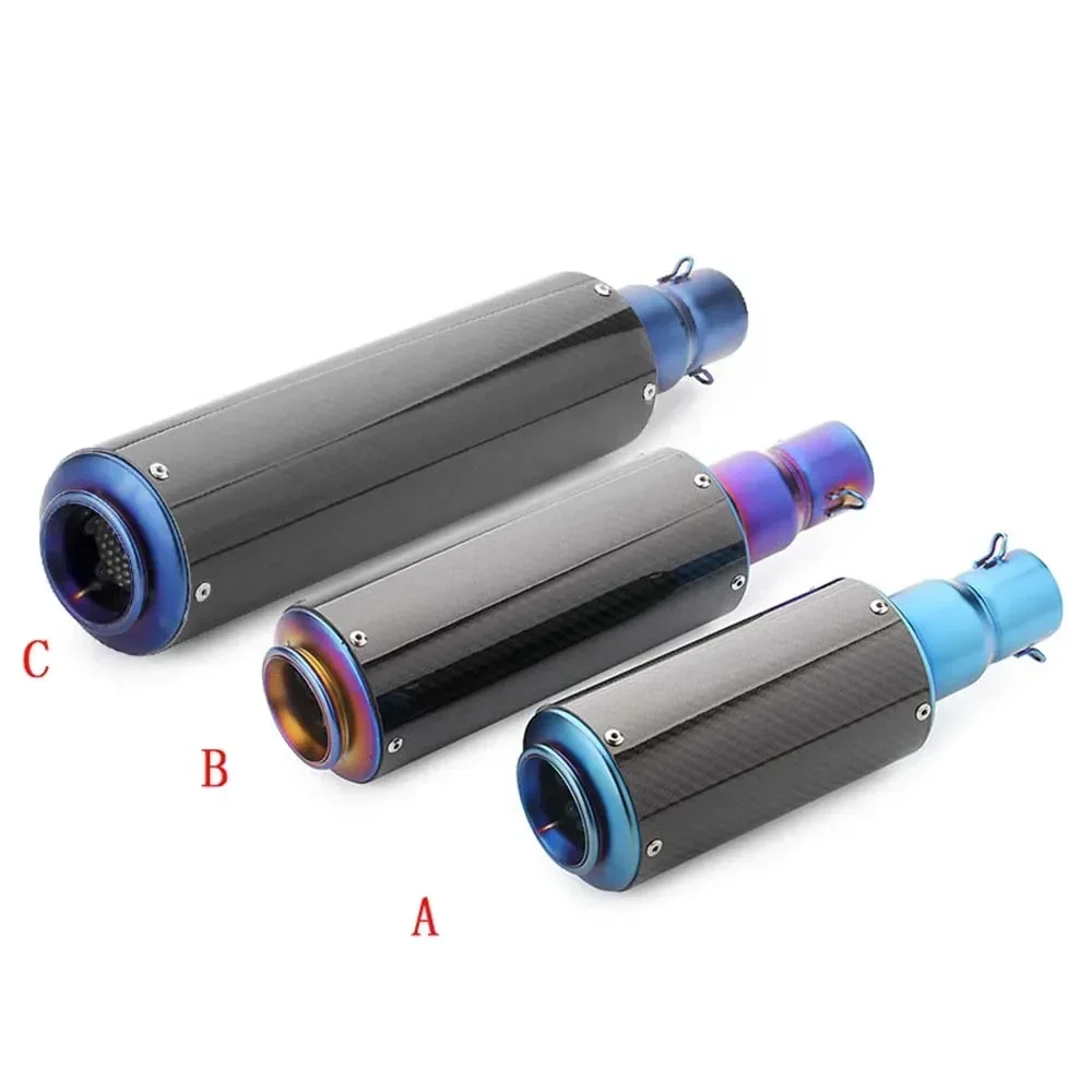 Universal Carbon Fiber Motorcycle Scooter Modified Exhaust Muffler Pipe For SUZUKI Hayabusa GSX R1300 S1000 S1000F R600 R500
Universal Carbon Fiber Motorcycle Scooter Modified Exhaust Muffler Pipe For SUZUKI Hayabusa GSX R1300 S1000 S1000F R600 R500