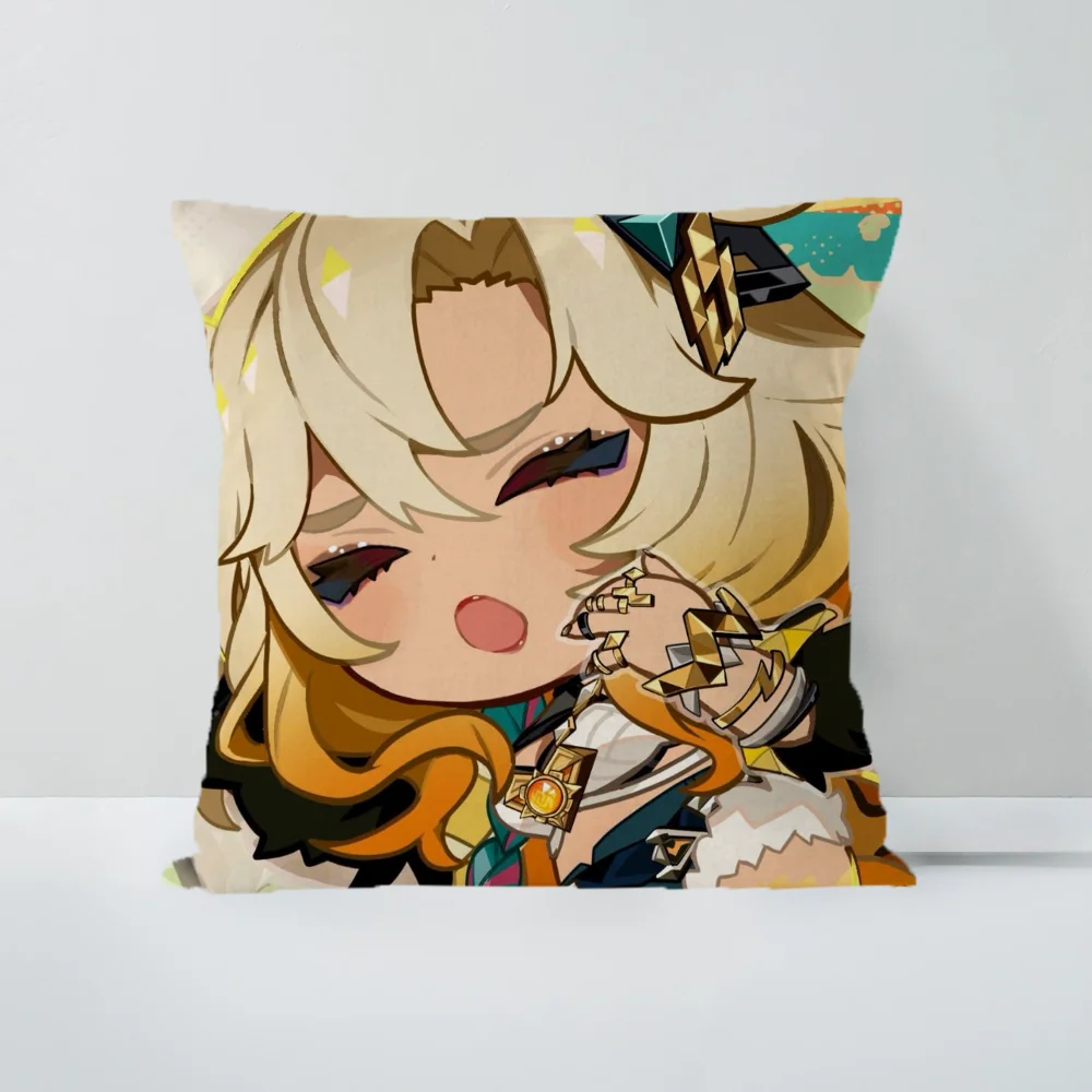 Xilonen Genshin Impact Home Decoration Cushion Covers Living Room Ornamental Pillows Cover Pillow Cases Decorative Cushions Sofa
Xilonen Genshin Impact Home Decoration Cushion Covers Living Room Ornamental Pillows Cover Pillow Cases Decorative Cushions Sofa