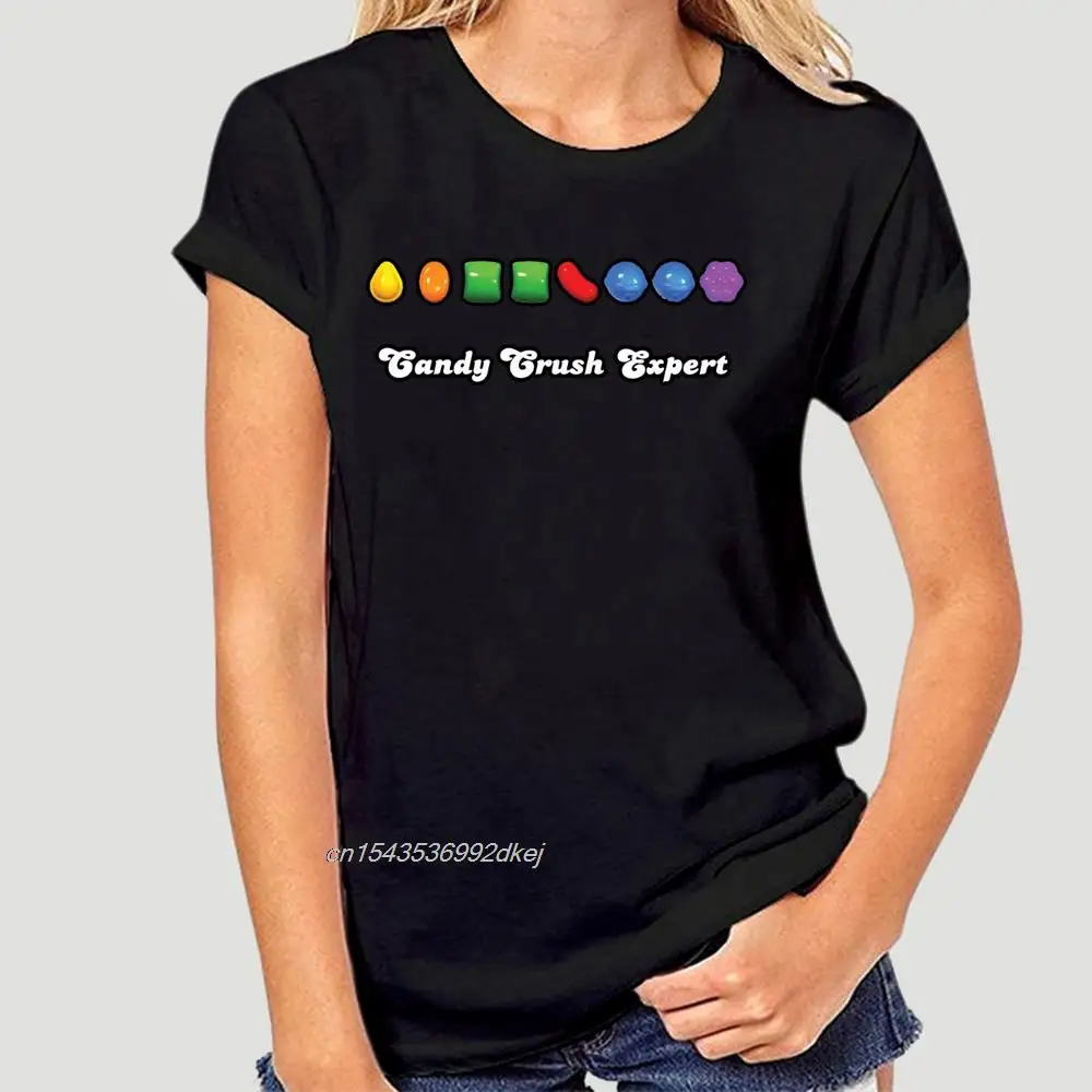 Men T Shirt T-shirt Black Candy Crush Saga Expert Tshirts Women T-Shirt 1587D
Men T Shirt T-shirt Black Candy Crush Saga Expert Tshirts Women T-Shirt 1587D