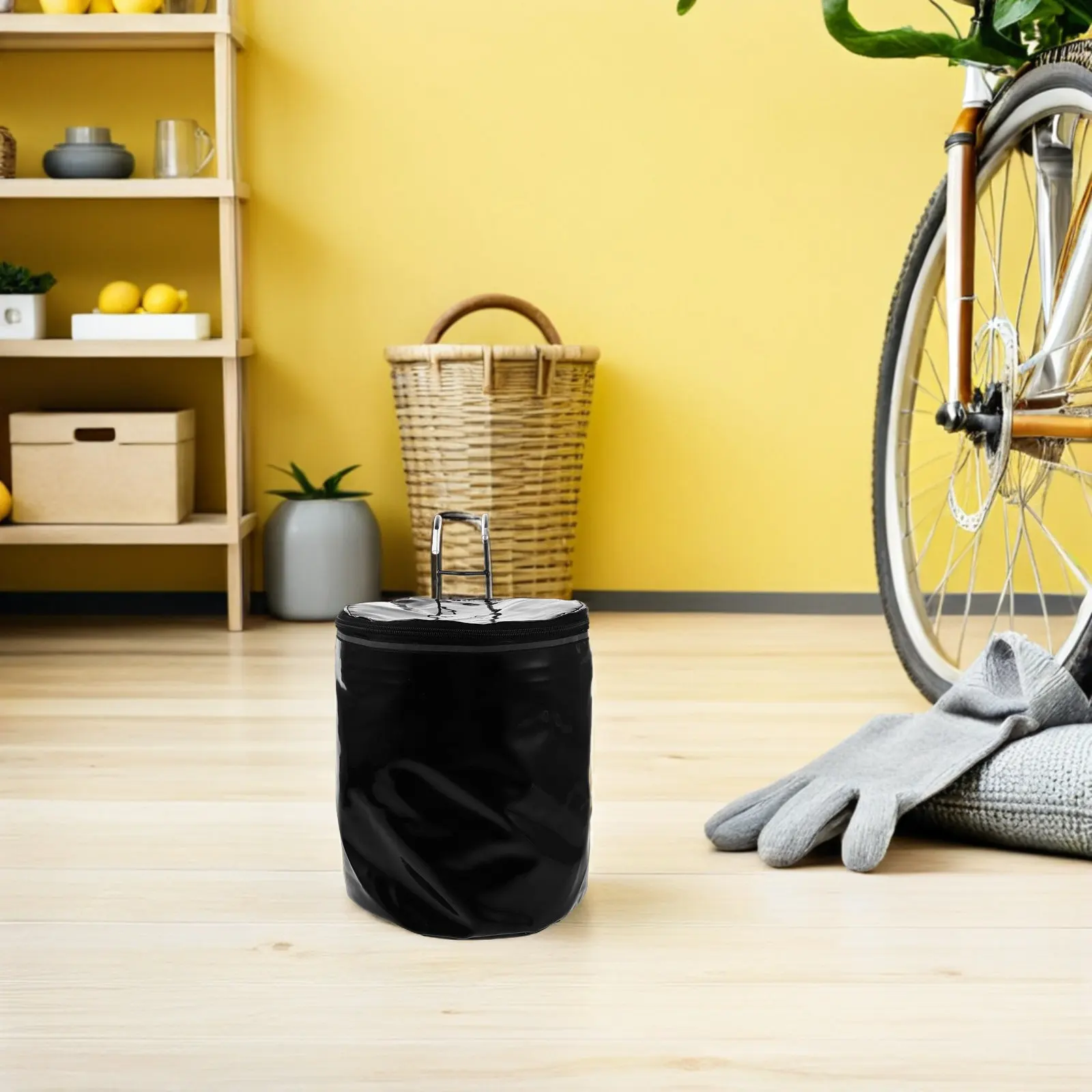 Canvas Folding Bike Front Basket Zipper Lid Waterproof Handlebar Carrier Electric Scooter Grocery Storage Vegetable Harvesting
Canvas Folding Bike Front Basket Zipper Lid Waterproof Handlebar Carrier Electric Scooter Grocery Storage Vegetable Harvesting