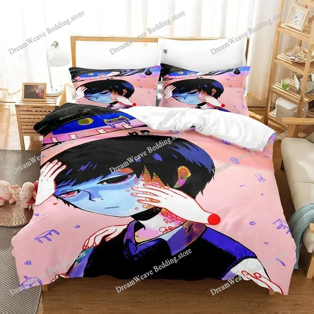 New Omori Bedding Set Single Twin Full Queen King Size Bed Set Adult Kid Bedroom Duvet cover Sets 3D Print Anime Bed Sheet Set74
New Omori Bedding Set Single Twin Full Queen King Size Bed Set Adult Kid Bedroom Duvet cover Sets 3D Print Anime Bed Sheet Set74