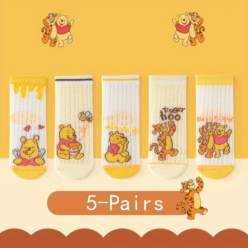 5 пар детских носков до середины икры с изображением Диснея, весенне-осенние детские спортивные короткие носки унисекс, летние носки до середины икры
5 пар детских носков до середины икры с изображением Диснея, весенне-осенние детские спортивные короткие носки унисекс, летние носки до середины икры