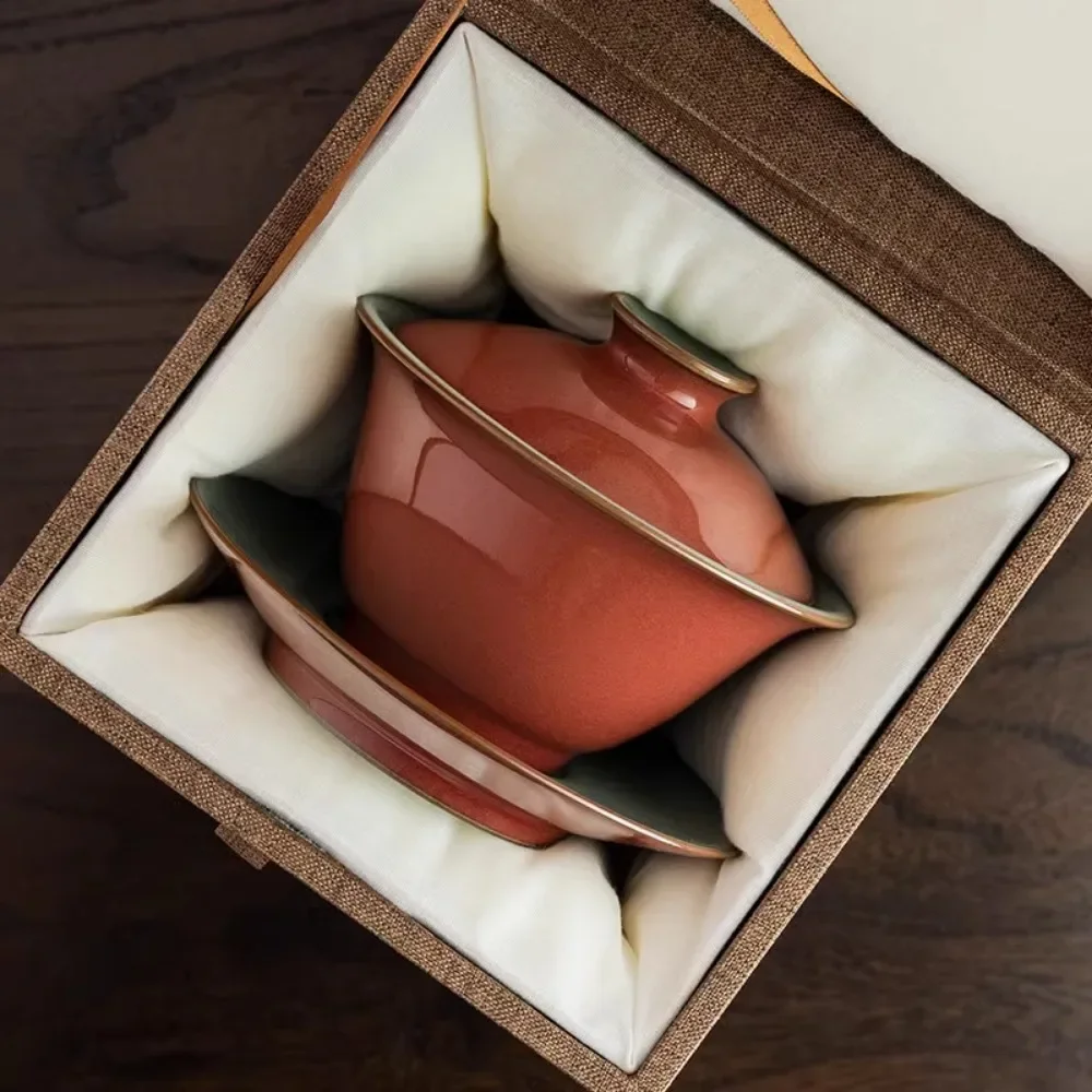Shengshan Jingdezhen Jihong Ru Kiln Lid Bowl Official Kiln Tea Set Handmade Ceramic Tea Set Sancai Lid Bowl Tea Bowl
Shengshan Jingdezhen Jihong Ru Kiln Lid Bowl Official Kiln Tea Set Handmade Ceramic Tea Set Sancai Lid Bowl Tea Bowl
