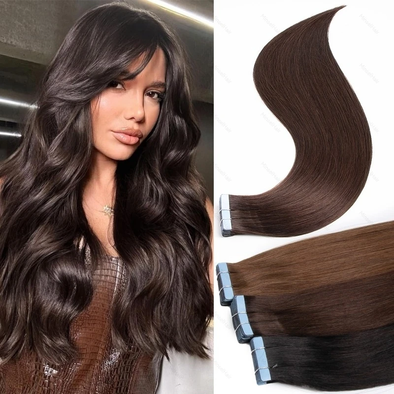 Invisible Tape in Hair Extensions Human Hair Straight Double Sided Seamless Tape Extensions Premium Remy Quality 14-22inch 20pcs
Invisible Tape in Hair Extensions Human Hair Straight Double Sided Seamless Tape Extensions Premium Remy Quality 14-22inch 20pcs