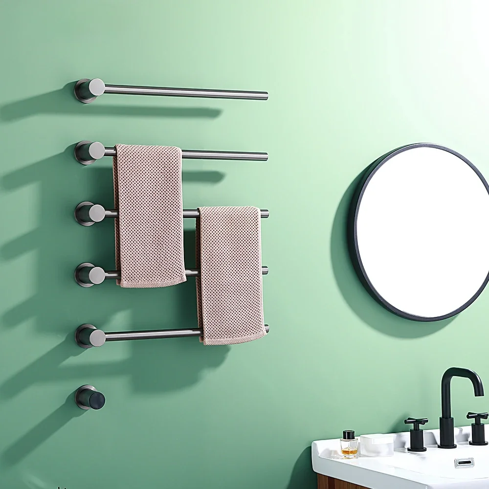Bathroom Electric Heated Towel Rail Warmer Digital Display Temperature Time Control Smart Home Concealed Bar 304 Stainless Steel
Bathroom Electric Heated Towel Rail Warmer Digital Display Temperature Time Control Smart Home Concealed Bar 304 Stainless Steel