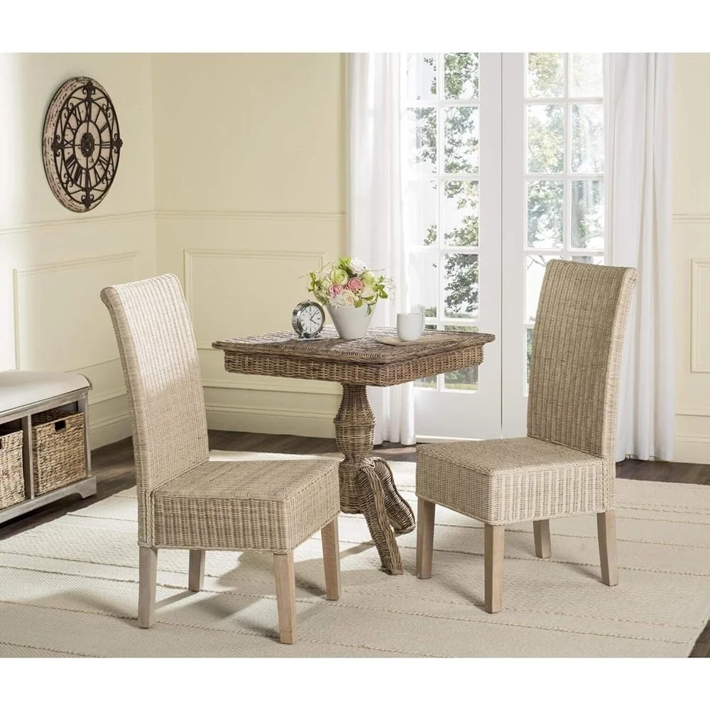 18 Inch Wicker Dining Chair Natural Rattan Upholstered Cotton Home Living Room Bedroom Family Library Study Furniture
18 Inch Wicker Dining Chair Natural Rattan Upholstered Cotton Home Living Room Bedroom Family Library Study Furniture