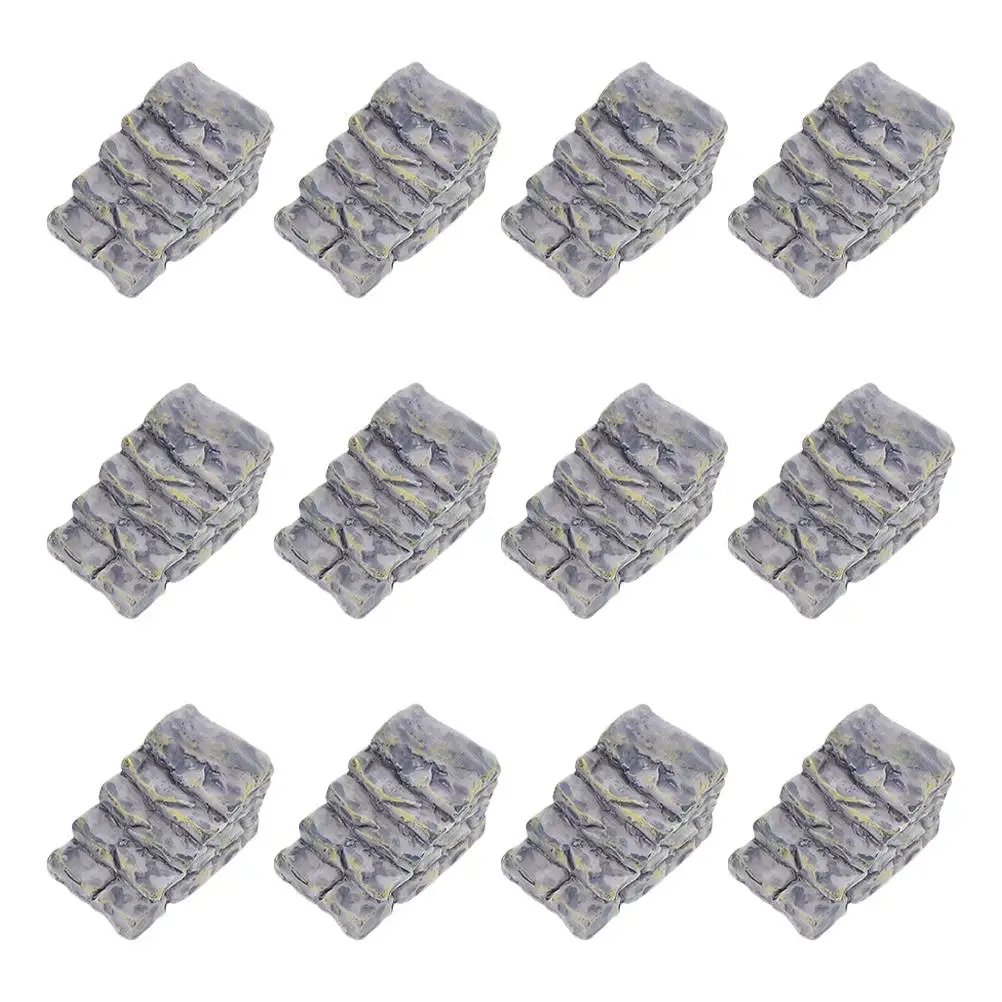 12 Pcs Micro L nament Artificial Stone Steps Mini Garden Accessories Durable Resin Craft Enhance Environment Versatile
12 Pcs Micro L nament Artificial Stone Steps Mini Garden Accessories Durable Resin Craft Enhance Environment Versatile