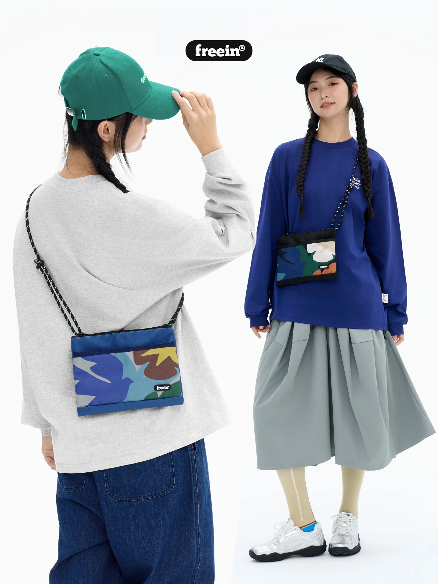 Freein Original Design Geometric Color Block Print Crossbody Bag Street Style Unisex Lightweight Envelope Phone Bag
Freein Original Design Geometric Color Block Print Crossbody Bag Street Style Unisex Lightweight Envelope Phone Bag