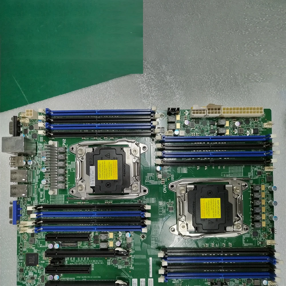 X10DRG-Q For Supermicro Server Motherboard LGA 2011 Supports Xeon Processor E5-2600 V4/V3
X10DRG-Q For Supermicro Server Motherboard LGA 2011 Supports Xeon Processor E5-2600 V4/V3