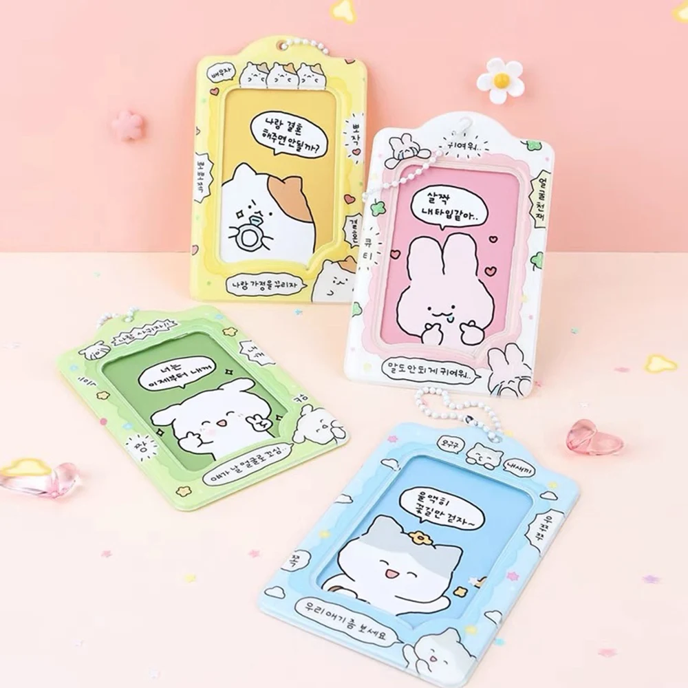 Cute Cartoon Printed Card Holder 3 Inch Photocard Holder Portable Mini Photo Album Pocket Photo Card Cover Key Chain Trendy
Cute Cartoon Printed Card Holder 3 Inch Photocard Holder Portable Mini Photo Album Pocket Photo Card Cover Key Chain Trendy
