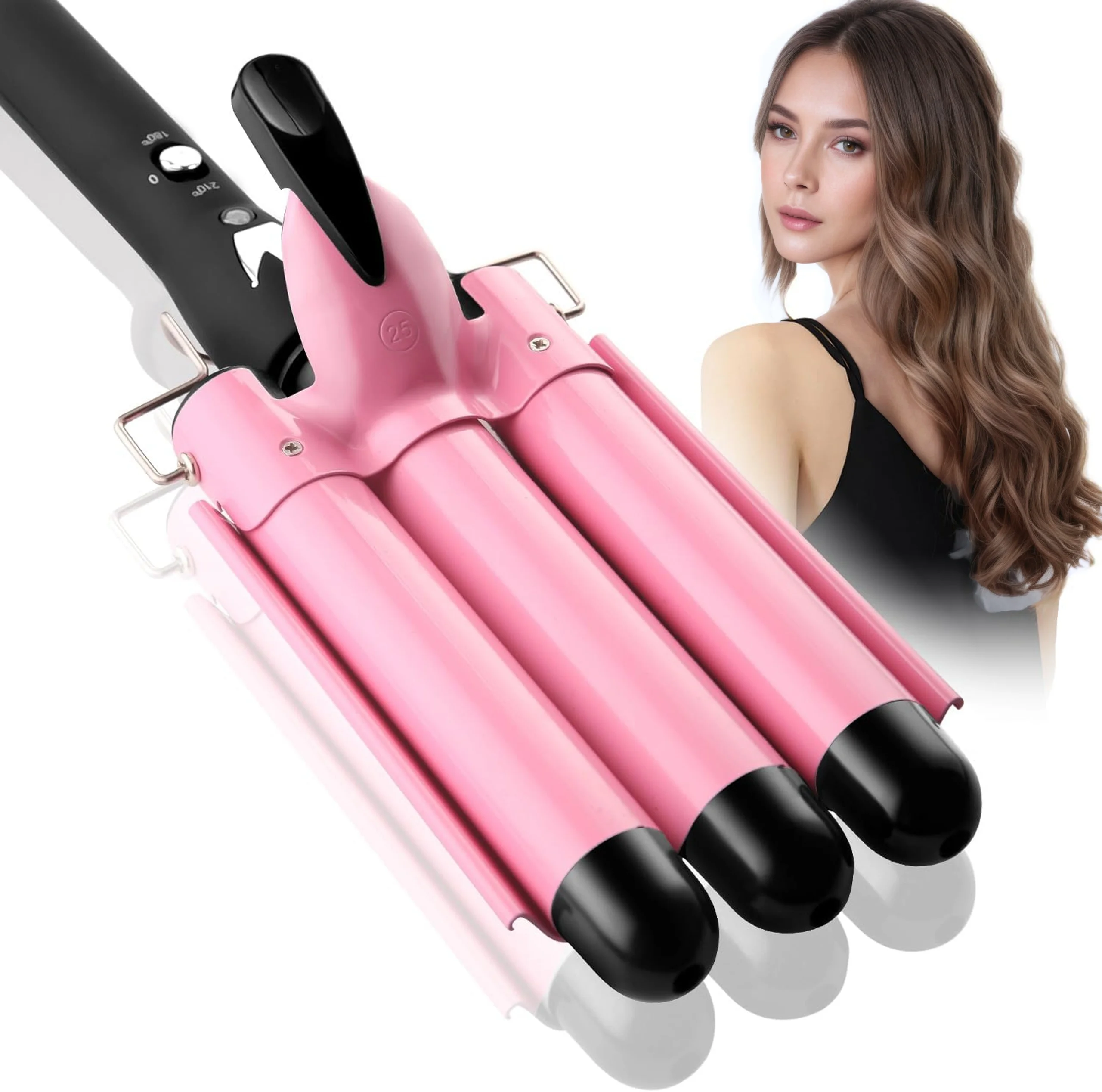 IRUIBEAUTY профессиональные щипцы для завивки волос керамические тройные щипцы для завивки волос утюжки стайлер для волос Waver инструменты для укладки волос
IRUIBEAUTY профессиональные щипцы для завивки волос керамические тройные щипцы для завивки волос утюжки стайлер для волос Waver инструменты для укладки волос