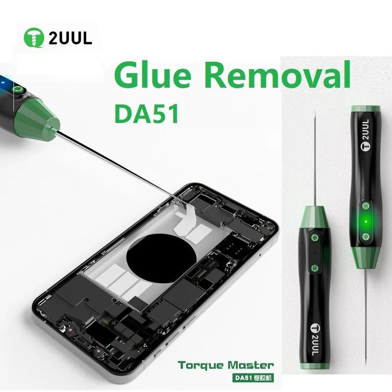 Premium Glue Removal Tool Super Torque,Needle Replacable, Type C harging, for Phone Screen OCA Battery Adhesive Cleaning Set
Premium Glue Removal Tool Super Torque,Needle Replacable, Type C harging, for Phone Screen OCA Battery Adhesive Cleaning Set