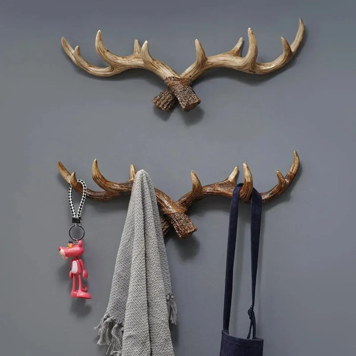 Nordic Deer Antler Wall Hook Resin Wall Decor Rustic Coat Hat Hook Organizer Entryway Living Room Home Decoration
Nordic Deer Antler Wall Hook Resin Wall Decor Rustic Coat Hat Hook Organizer Entryway Living Room Home Decoration