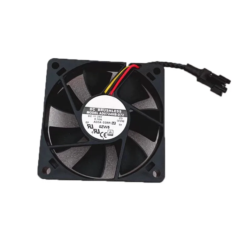 ВЕНТИЛЯТОР ЦП для ADDA AD0724HB-D72 DC24V 0,16A, новый для Rexroth VFC EFC3610 5610
ВЕНТИЛЯТОР ЦП для ADDA AD0724HB-D72 DC24V 0,16A, новый для Rexroth VFC EFC3610 5610