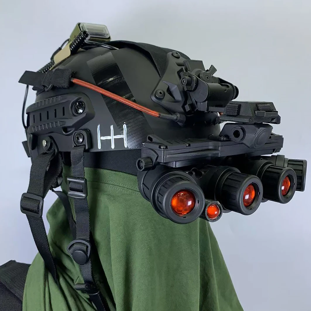 Tactical Airsoft Helmet Set with NVG Camera Model Mask Call Of Duty Comic Exhibition Cosplay Props Koenig Full Set Of Equipment
Tactical Airsoft Helmet Set with NVG Camera Model Mask Call Of Duty Comic Exhibition Cosplay Props Koenig Full Set Of Equipment