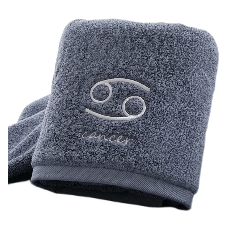 Inyahome Thick Cotton Towel Set Face Bath Shower Towels Constellations Embroidery Large Bathroom Home for Adults Toalha De Banho
Inyahome Thick Cotton Towel Set Face Bath Shower Towels Constellations Embroidery Large Bathroom Home for Adults Toalha De Banho