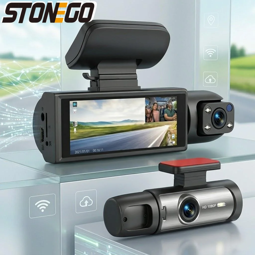 1080P HD Dual Dash Cam Front and Rear Car Camera IR Night Vision G Sensor IPS Screen Driving Recorder 3 16 Inch
1080P HD Dual Dash Cam Front and Rear Car Camera IR Night Vision G Sensor IPS Screen Driving Recorder 3 16 Inch