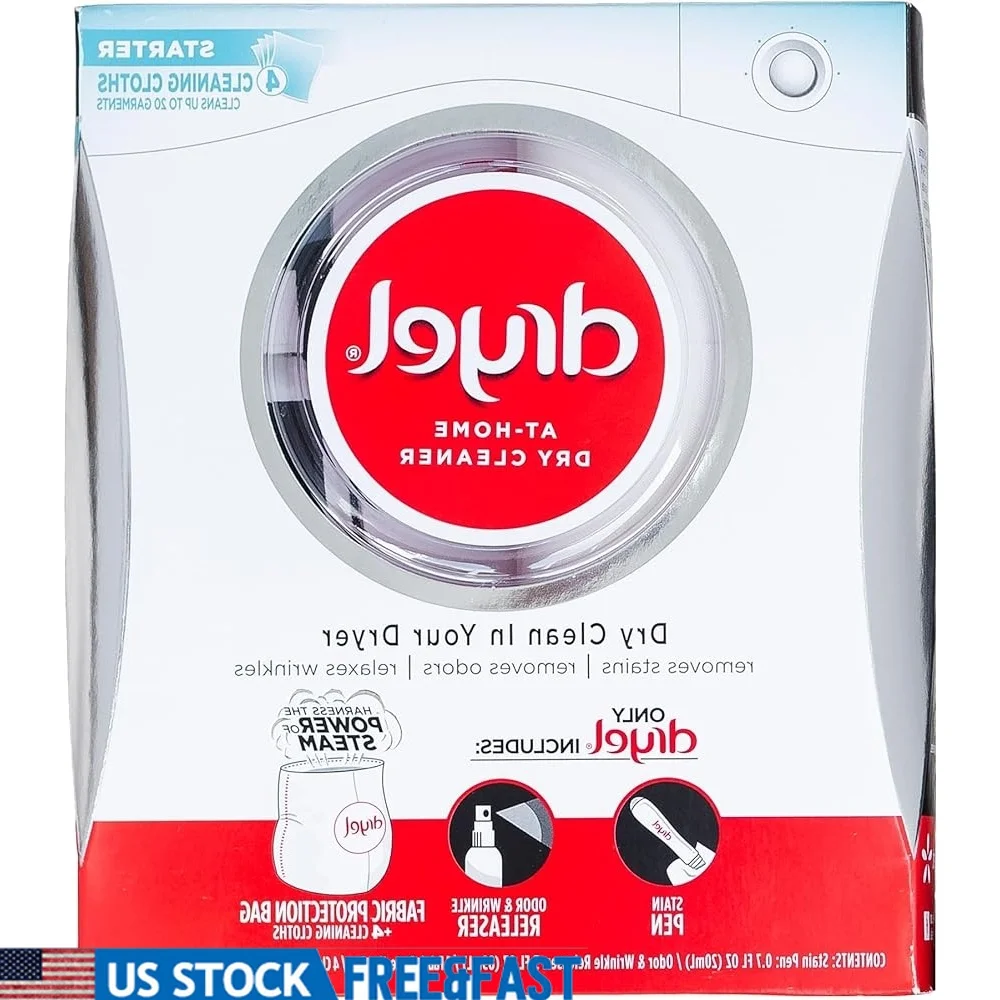 Домашний набор для сухой чистки, 4 нагрузки, безопасная чистка, специальный уход за одеждой, предотвращает выцветание, сужение, идеальные свитера, джинсы, деликатесы
Домашний набор для сухой чистки, 4 нагрузки, безопасная чистка, специальный уход за одеждой, предотвращает выцветание, сужение, идеальные свитера, джинсы, деликатесы