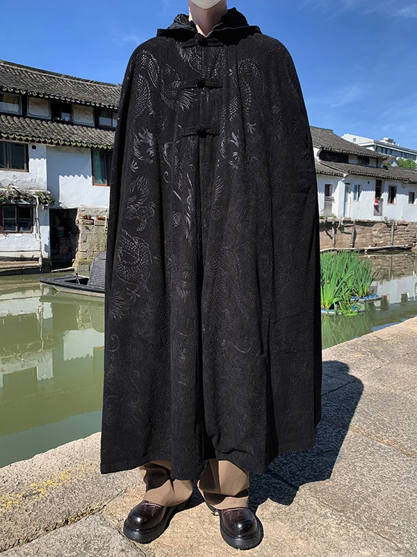 Long Chinese Sle Corduroy Windbreaker Coat for Men Travel Leisure Sitting Meditation Single Button Closure Hooded Jaet
Long Chinese Sle Corduroy Windbreaker Coat for Men Travel Leisure Sitting Meditation Single Button Closure Hooded Jaet