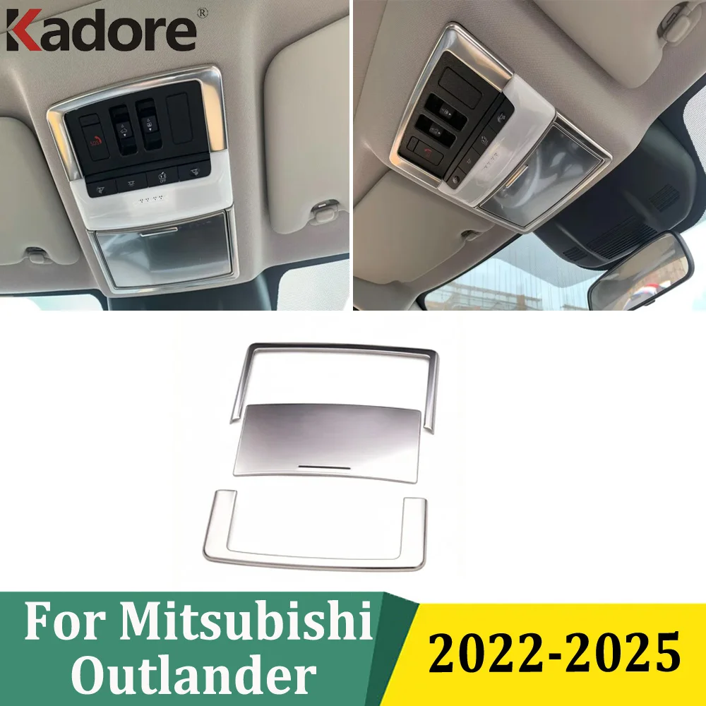 For Mitsubishi Outlander 2022 2023 2024 2025 Roof Front Rear Reading Light Covers Stickers Trim Interior Car Accessories
For Mitsubishi Outlander 2022 2023 2024 2025 Roof Front Rear Reading Light Covers Stickers Trim Interior Car Accessories