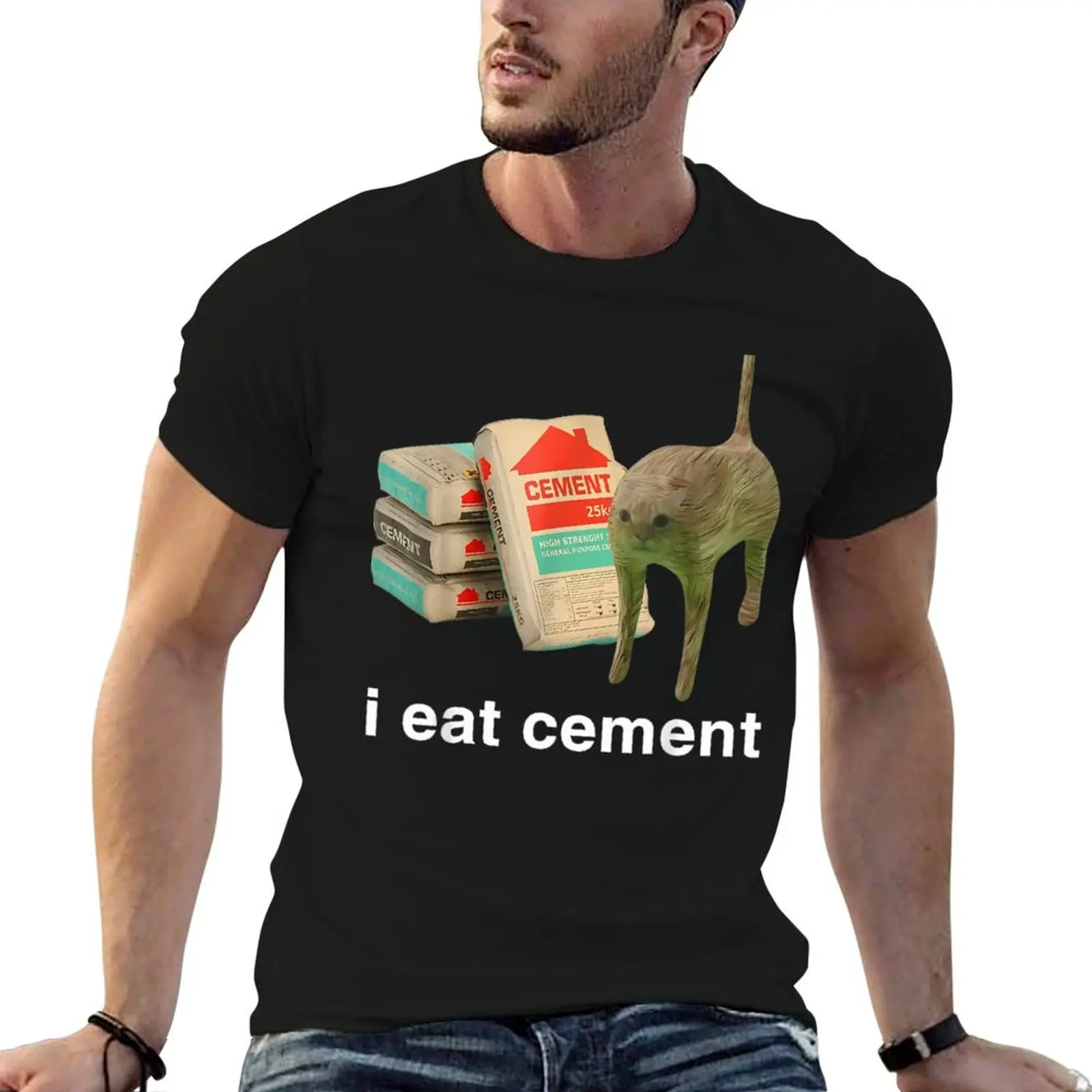 Eat man Oddly Meme I t cotton cotton Cursed t men 100% Cat T-Shirt shirts Specific Funny 100% shirt Cement
Eat man Oddly Meme I t cotton cotton Cursed t men 100% Cat T-Shirt shirts Specific Funny 100% shirt Cement