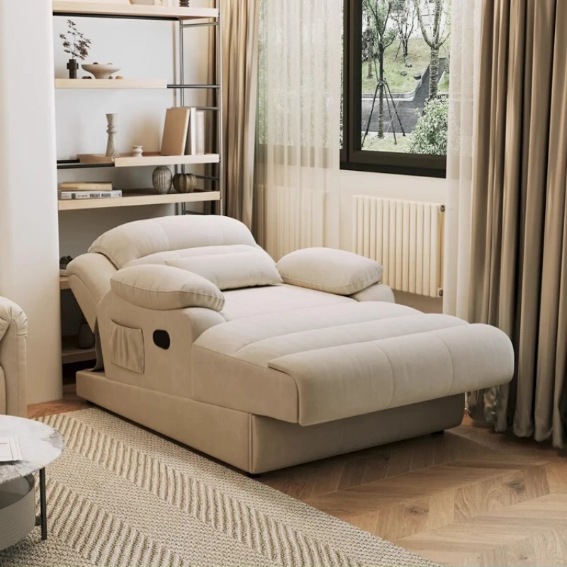 Electric chaise longue bedroom living room sofa bed lazy massage function single chair
Electric chaise longue bedroom living room sofa bed lazy massage function single chair