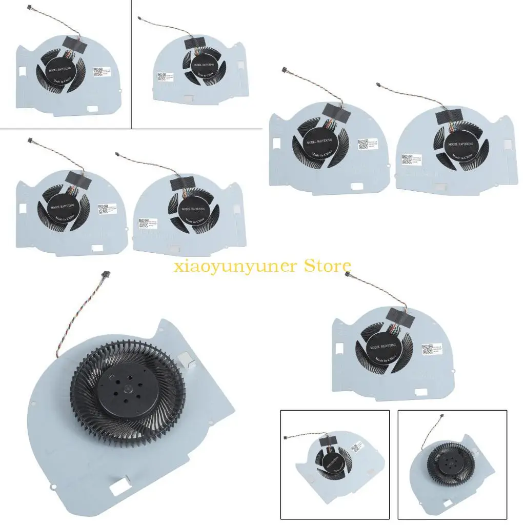 P9JB DC12V Laptops CPU GPU Cooling Fan Notebook Radiators for ROG Zephyrus M GM501