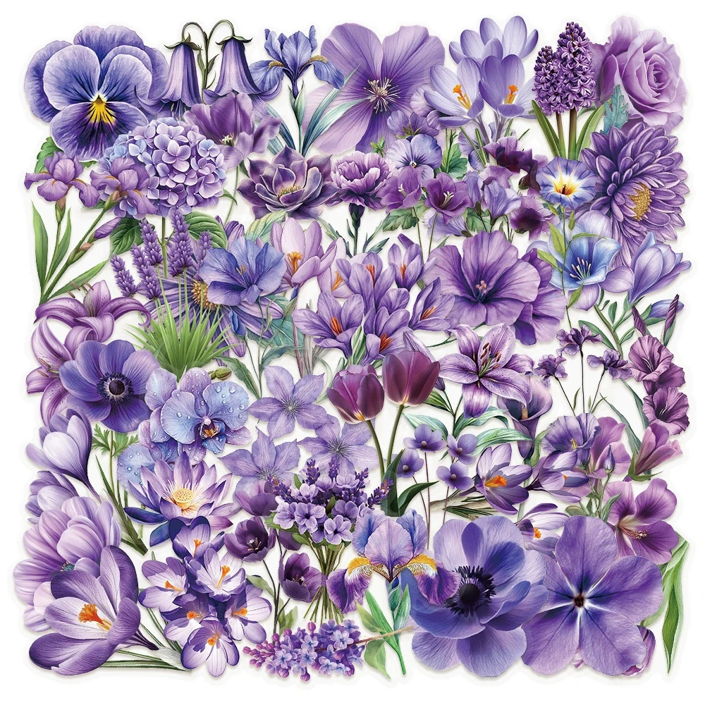 10/30/50pcs Cartoon Purple Flowers PET Stickers Kid Toy DIY Computer Stationery Guitar Phone Aesthetic Transparent Sticker Decor
10/30/50pcs Cartoon Purple Flowers PET Stickers Kid Toy DIY Computer Stationery Guitar Phone Aesthetic Transparent Sticker Decor