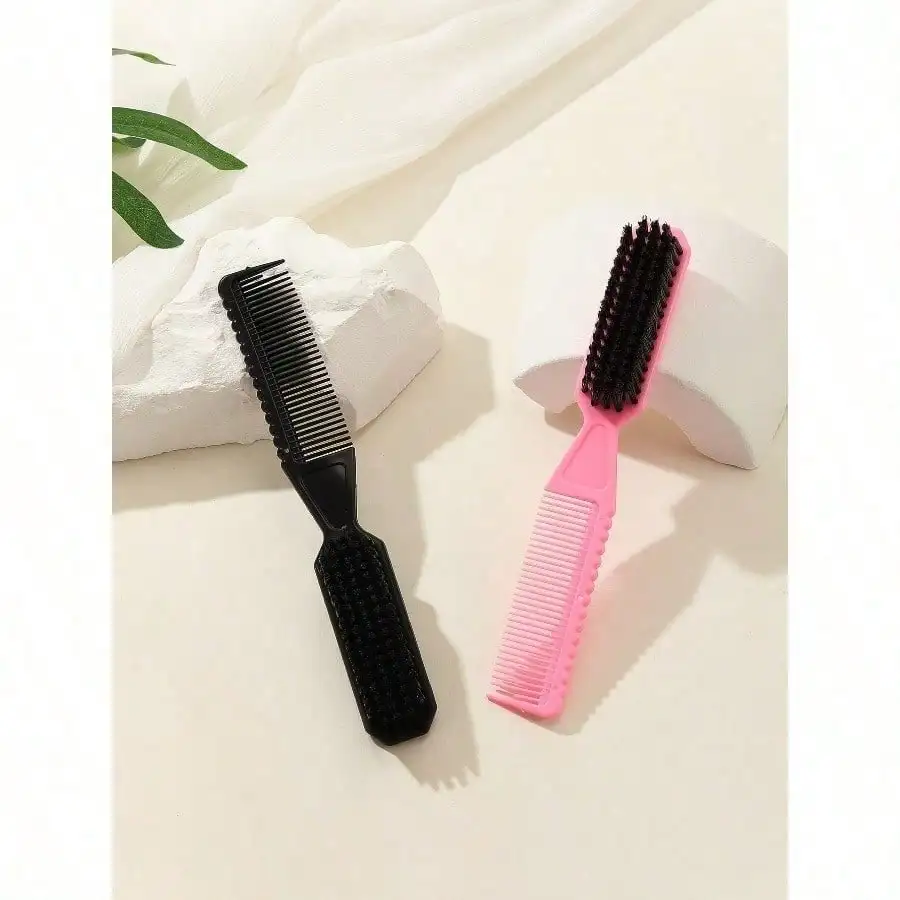 1PC random color hair cutting blades, hair cutting brushes, nail brushes, cleaning tools, solid color combs (pink and black), hair cutting tools, hair salon hair products and accessories, beauty travel essentials, back to school travel essentials, women
1PC random color hair cutting blades, hair cutting brushes, nail brushes, cleaning tools, solid color combs (pink and black), hair cutting tools, hair salon hair products and accessories, beauty travel essentials, back to school travel essentials, women