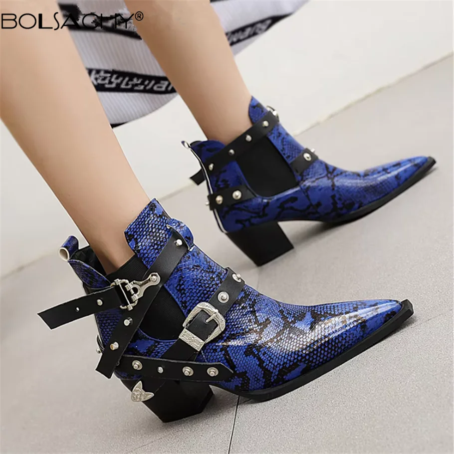 Western Cowboy Boots Women Snake PU Leather Short Cossacks High Heels Cowgirl Booties Buckle Ankle botas Shoes 2026 Motorcycle
Western Cowboy Boots Women Snake PU Leather Short Cossacks High Heels Cowgirl Booties Buckle Ankle botas Shoes 2026 Motorcycle