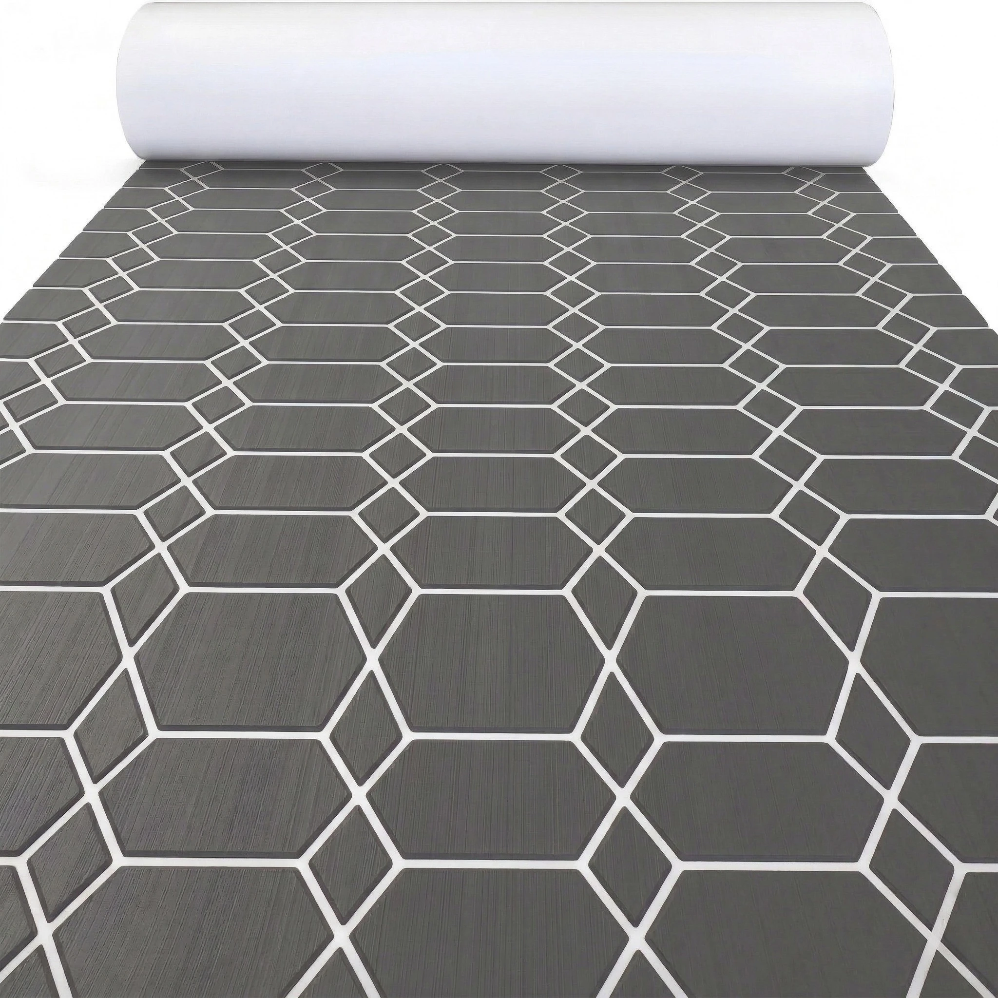 2400x1200mmx5mm EVA Foam Boat Decking Sheet Mat Small Hexagon Marine Flooring Self-Adhesive Non-Slip Yacht RV Floor Deck Pad Mat
2400x1200mmx5mm EVA Foam Boat Decking Sheet Mat Small Hexagon Marine Flooring Self-Adhesive Non-Slip Yacht RV Floor Deck Pad Mat