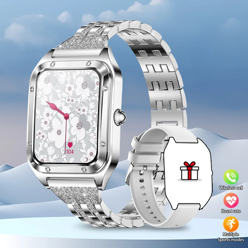 2025 New Fashion Smart Watch Ladies Custom Dials Bluetooth Call Heart Rate Women's Health Monitor Sport Fitness Smartwatch Mujer
2025 New Fashion Smart Watch Ladies Custom Dials Bluetooth Call Heart Rate Women's Health Monitor Sport Fitness Smartwatch Mujer