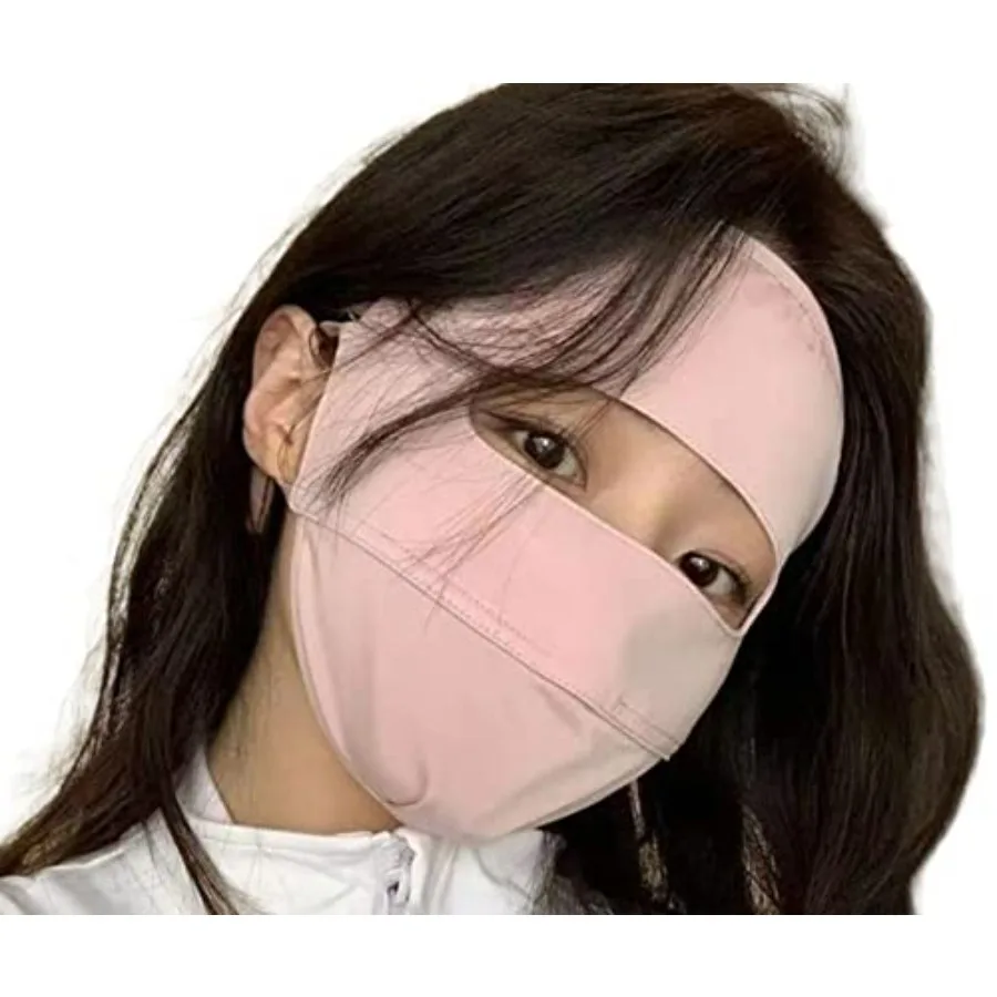 Face UV Face Covering UPF 50+ Women Sun Protection Face Mask Washable Reusable for Running Outdoors
Face UV Face Covering UPF 50+ Women Sun Protection Face Mask Washable Reusable for Running Outdoors