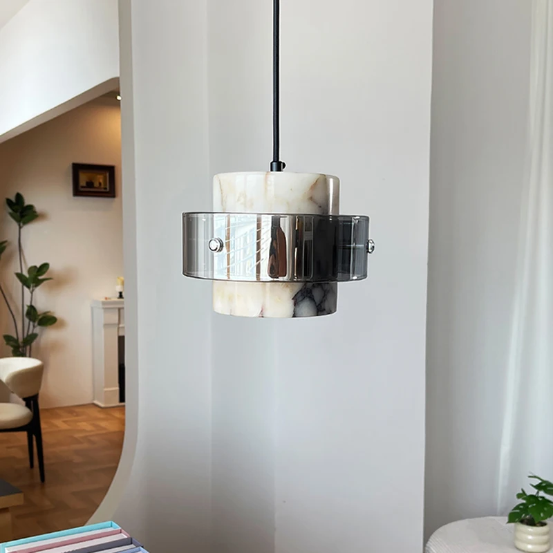 Modern Black transparent Glass natural Marble chandelier lustre Hardware Suspension wire Ceiling for bedroom Decoration
Modern Black transparent Glass natural Marble chandelier lustre Hardware Suspension wire Ceiling for bedroom Decoration