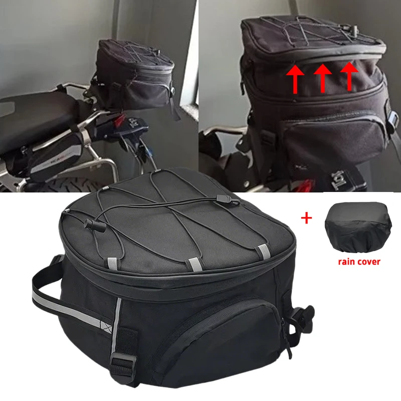 Waterproof Motorcycle Tail Bag For BMW R1250GS R1200GS LC Advenutre F850GS F750GS Honda Yamaha Kawasaki Rear Seat Bag Luggage
Waterproof Motorcycle Tail Bag For BMW R1250GS R1200GS LC Advenutre F850GS F750GS Honda Yamaha Kawasaki Rear Seat Bag Luggage