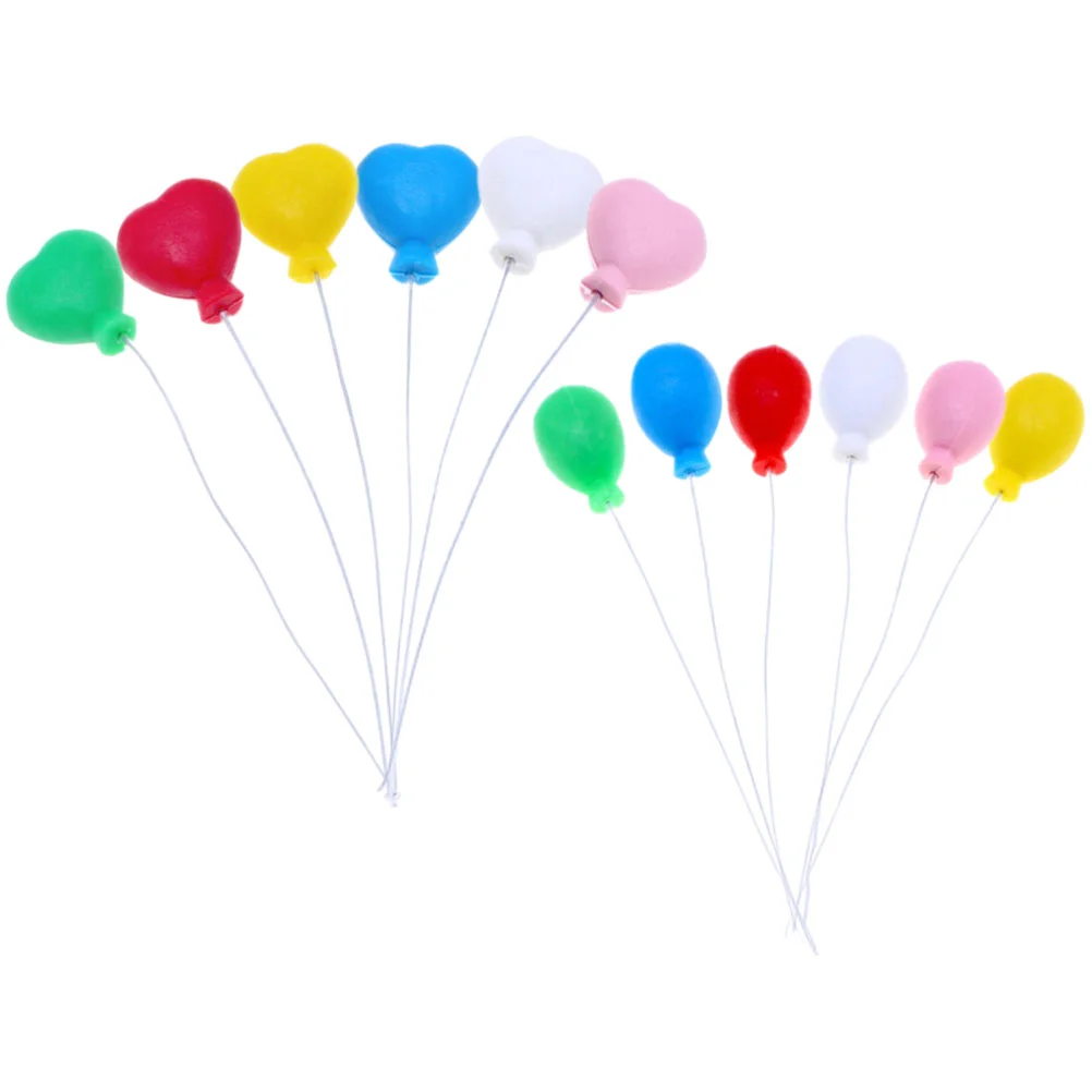 12 Pcs Miniature Balloon Decorations Realistic Plastic Toys Landscape Cake Decoration Mini House Craft Party Car
12 Pcs Miniature Balloon Decorations Realistic Plastic Toys Landscape Cake Decoration Mini House Craft Party Car
