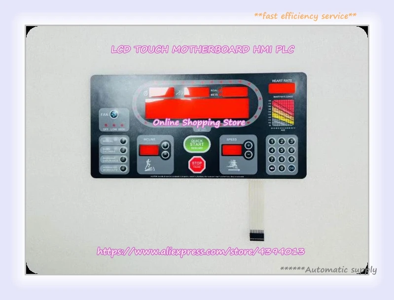 Key Panel For STAR-TRAC S-TRc3562 3582 S-TRX3552 3572 New
Key Panel For STAR-TRAC S-TRc3562 3582 S-TRX3552 3572 New