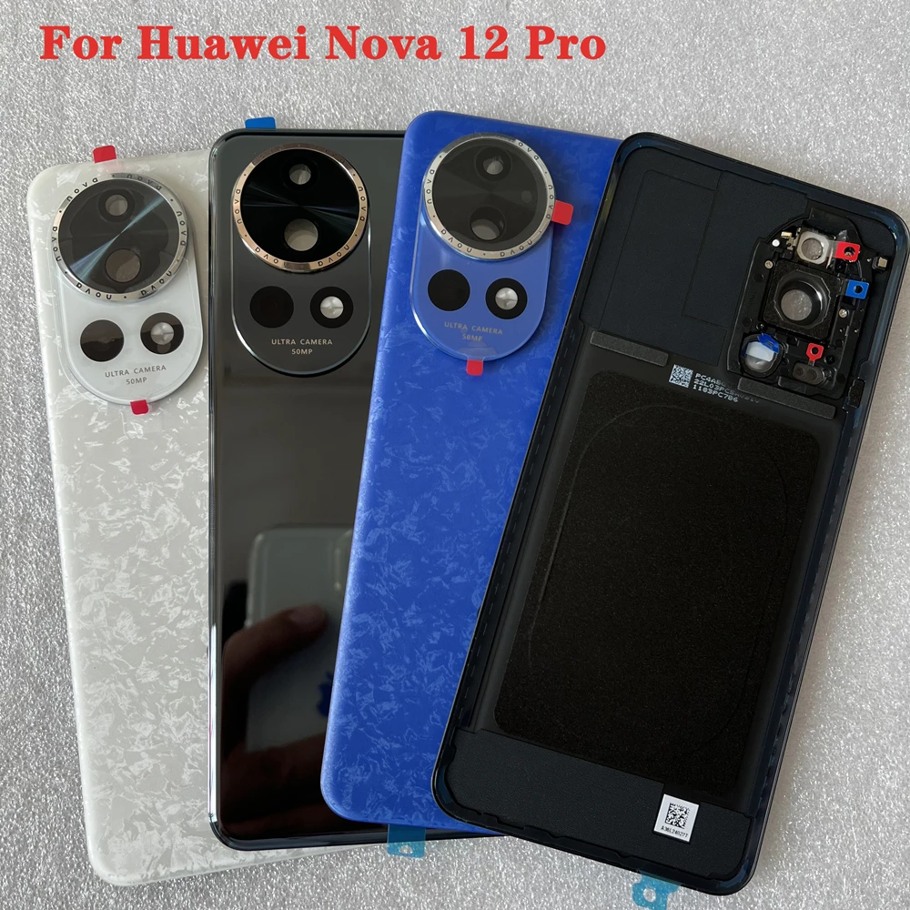 Для Nova 12 Pro Новая задняя крышка из закаленного стекла для Huawei Nova 12 Pro, запасные части, задняя крышка батарейного отсека + рамка камеры
Для Nova 12 Pro Новая задняя крышка из закаленного стекла для Huawei Nova 12 Pro, запасные части, задняя крышка батарейного отсека + рамка камеры