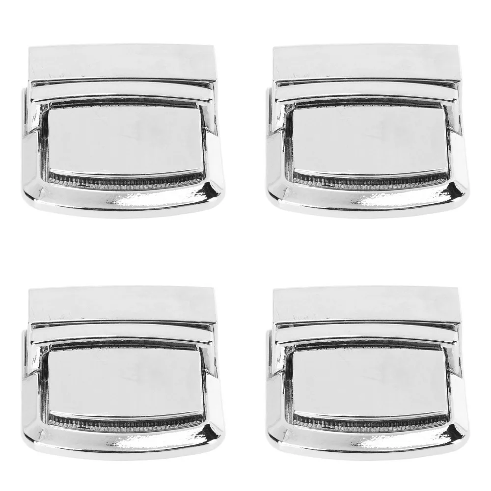 4pcs Silver Purse Lock Catch Thumb Buckle Metal Purse Thumb Lock Press Lock Fasteners Bag Clasp Hardware DIY Craft Making
4pcs Silver Purse Lock Catch Thumb Buckle Metal Purse Thumb Lock Press Lock Fasteners Bag Clasp Hardware DIY Craft Making