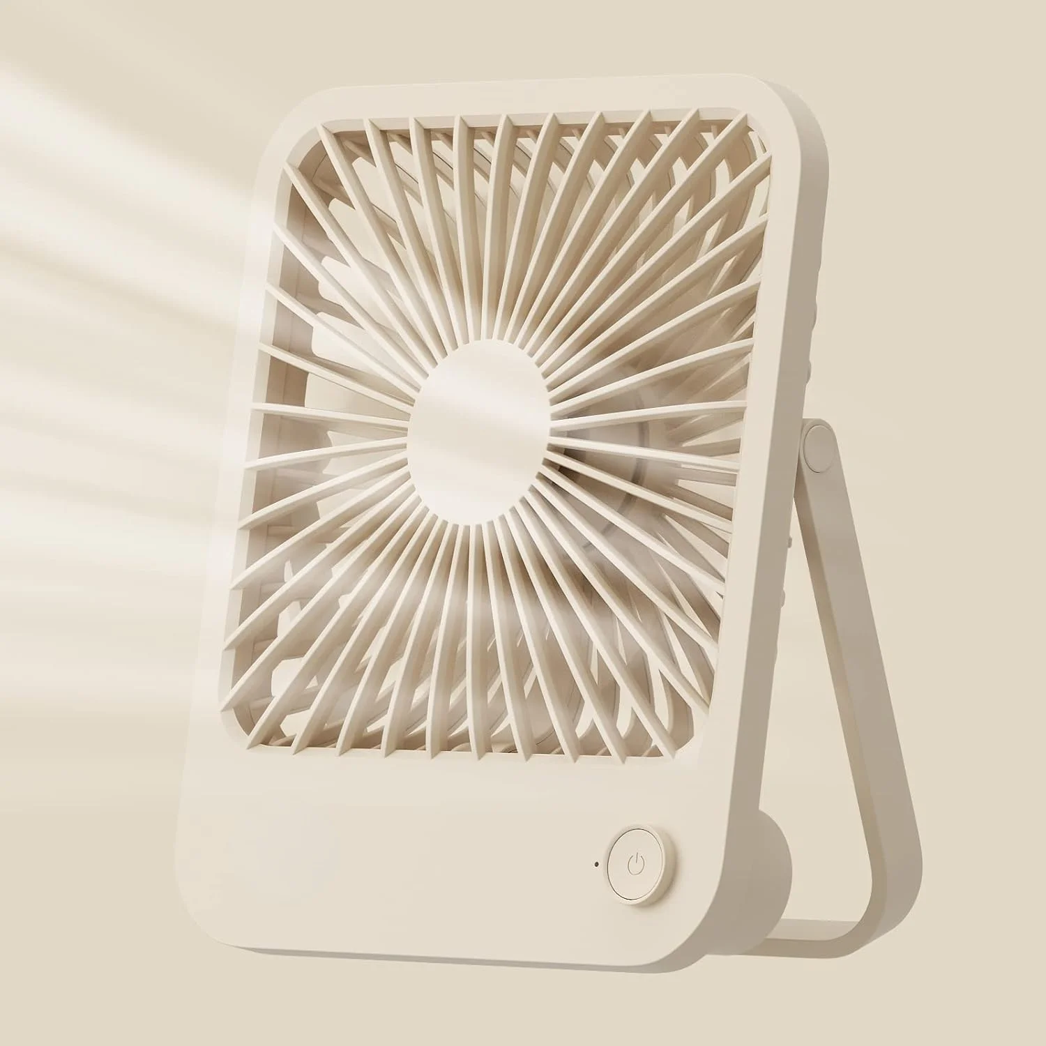 Desk Fan Battery Rechargable Fan,4500mAh 180°Foldable Portable Personal Fan, 4 Speeds Adjustable Long Battery-life for Offic
Desk Fan Battery Rechargable Fan,4500mAh 180°Foldable Portable Personal Fan, 4 Speeds Adjustable Long Battery-life for Offic