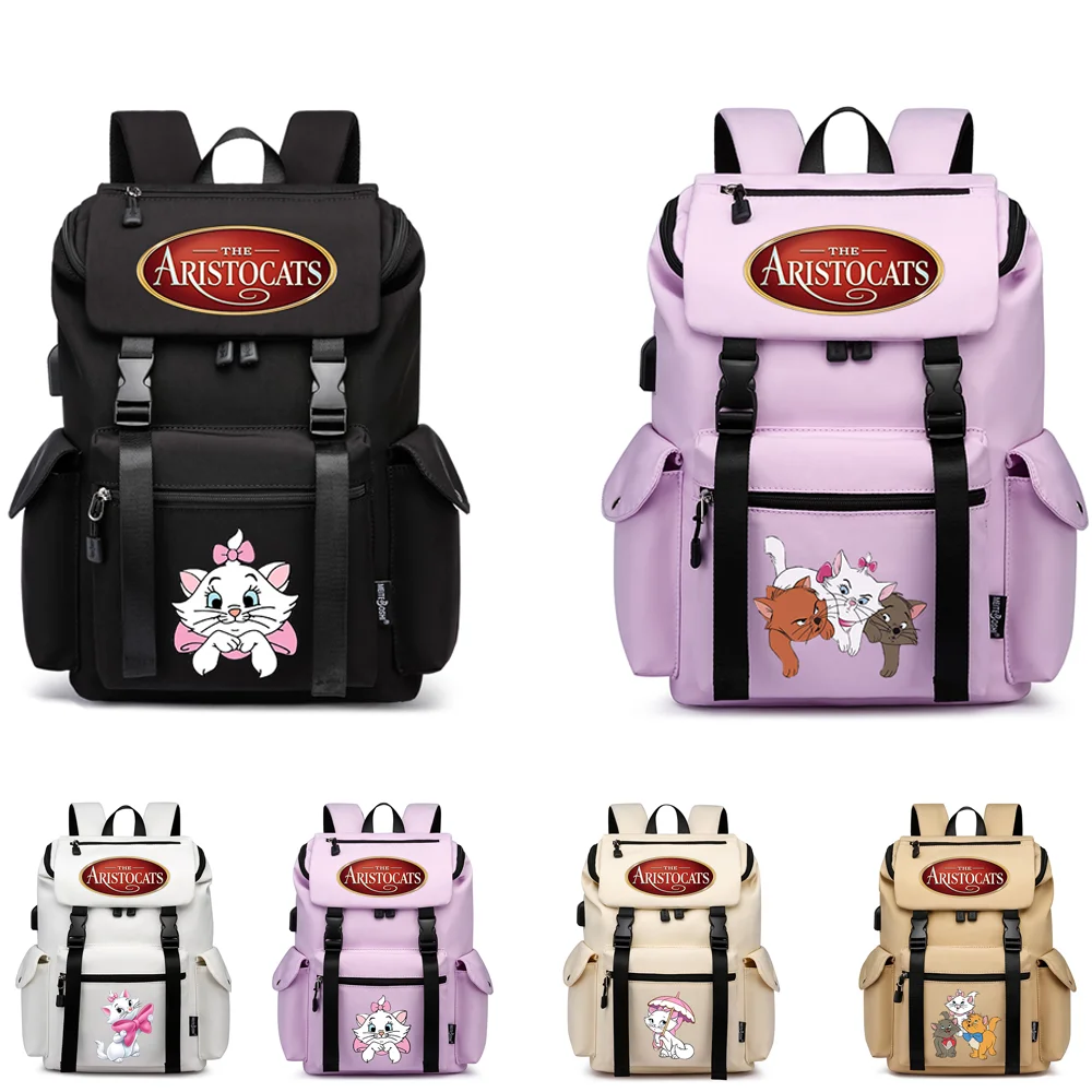 The Aristocats Marie Backpacks Girls Boys Students Schoolbag Large Capacity Laptop Cartoon Bag Waterproof USB Charging Mochila
The Aristocats Marie Backpacks Girls Boys Students Schoolbag Large Capacity Laptop Cartoon Bag Waterproof USB Charging Mochila